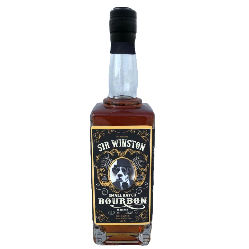 S&B Farms Sir Winston Bourbon (93 Proof Small Batch)