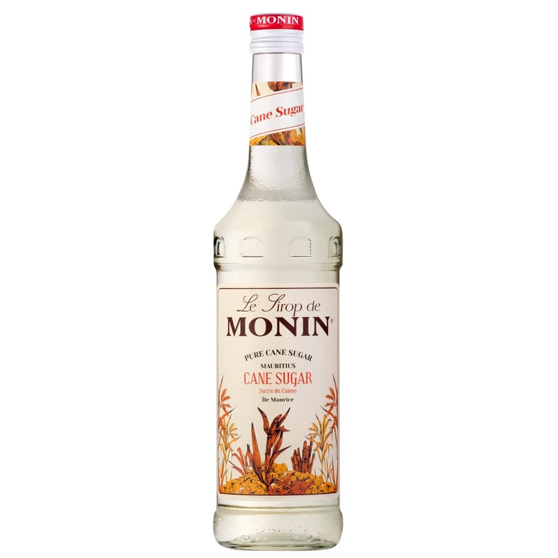 MONIN Premium Pure Cane Sugar Syrup 700ml - Vegan-Friendly, Allergen-Free, 100% Natural Flavours - Perfect for Cocktails and Coffees - Pack of 1